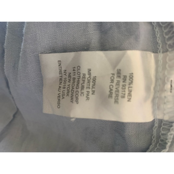 House of Harlowe Revolve Linen Pants Size Large - Picture 3 of 4